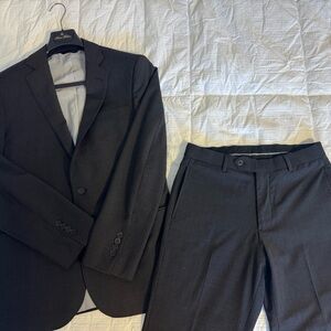 Brooks Brothers Regency Fit Charcoal Gray Suit